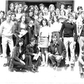 Kninski maturanti 1972. IVc razred, nakon podjele svjedodžbi
