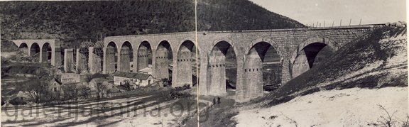 1946. II 12. Radovi na obnovi vijadukta Cupkovic.
