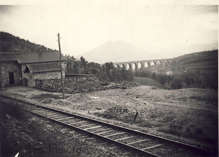 1929. XI 13. Pruga Split-Ostarije kod vijaduksta Cupkovic (Plavno)