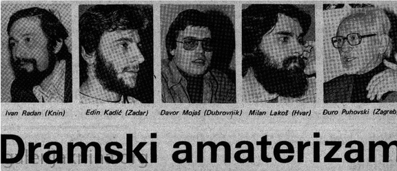 thumbnail knin 1978 dramski amateri učesnici foto jovan rakić